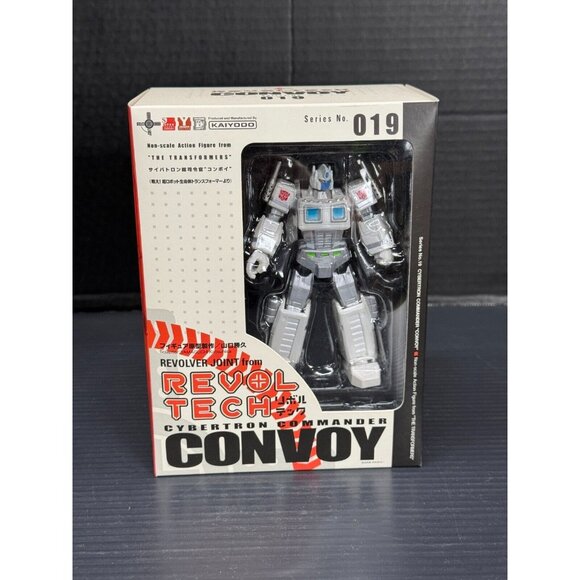 Kaiyodo Other - Transformers  Convoy Cybertron Commander Ver.White Revoltech 019 Yamaguchi EXC